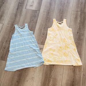 2 girls Old Navy dresses size 6-7